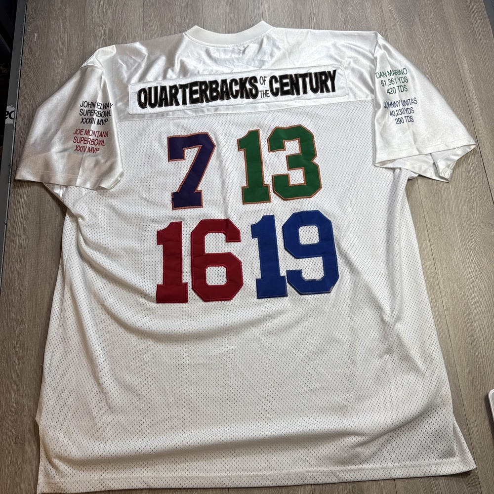 Rare! Vintage Mitchell Ness Jersey 60 Quarterbacks Of The Century 3XL Big‎ Tall